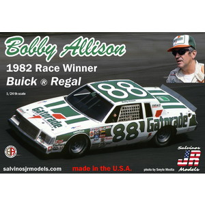 1/24 NASCAR 1982 デイトナ500ウイナー ビュイック・リーガル #88”ボビー・アリソン”