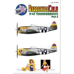 Barracudacals 1/32 P-47 Thunderbolts - Part.2