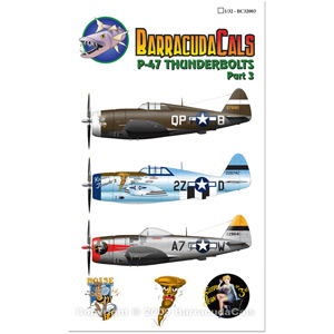 Barracudacals 1/32 P-47 Thunderbolts - Part.3