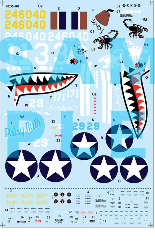 Barracudacals Decals 1/32