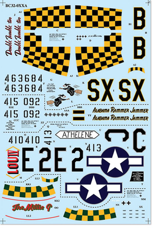 Barracudacals Decals 1/32