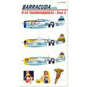 Barracudacals 1/48 P-47 Thunderbolts - Part.2