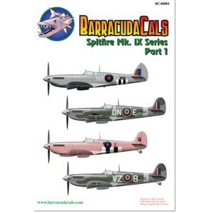 Barracudacals 1/48 pitfire Mk. IX Series - Part.1