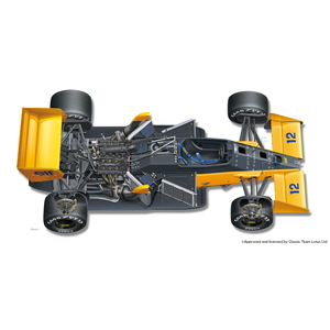 PLATZ/BEEMAX 1/12 LOTUS 99T '87 MONACO GP WINNER