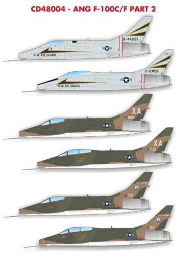饫ǥ 1/48 ꥫʼ F-100C/F Part.2 - ɥĤ