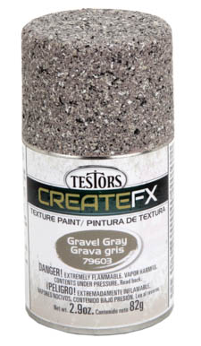 CREATEFX Paint Spray Gravel Gray