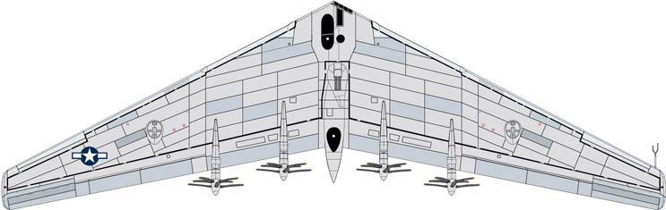 Сۥӡ 1/200 ꥫΦҶ ⵡ XB-35 - ɥĤ