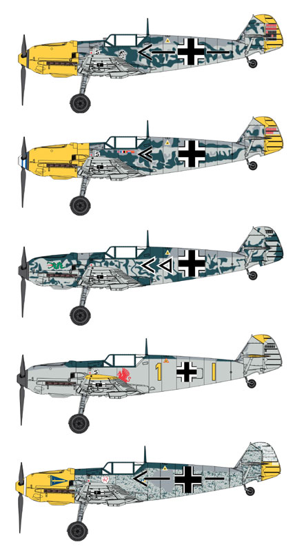 cyber-hobby 1/32 WW.II Bf109 E-4