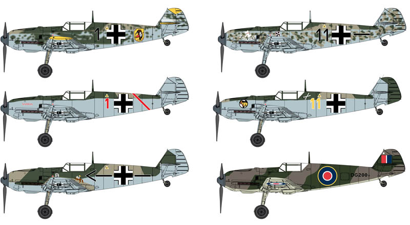 Сۥӡ 1/32 WW.II ɥĶ åߥå Bf109E-3