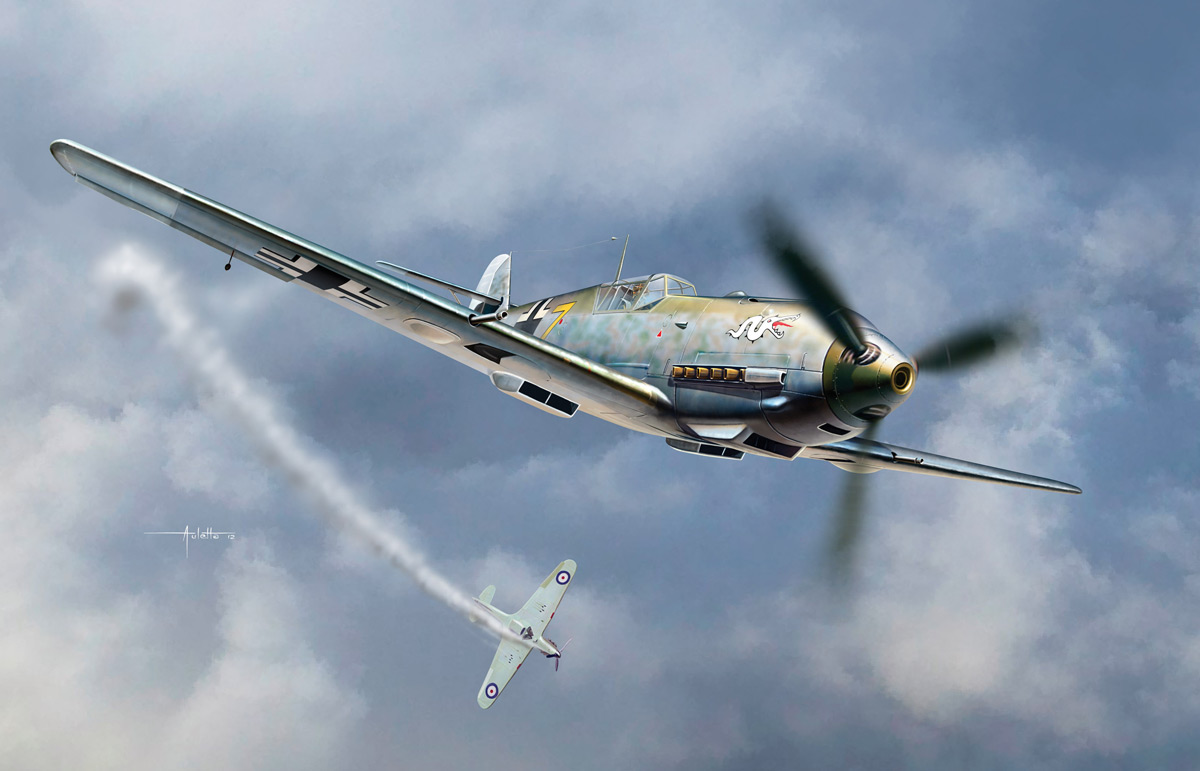 Сۥӡ 1/32 WW.II ɥĶ åߥå Bf109E-3 - ɥĤ