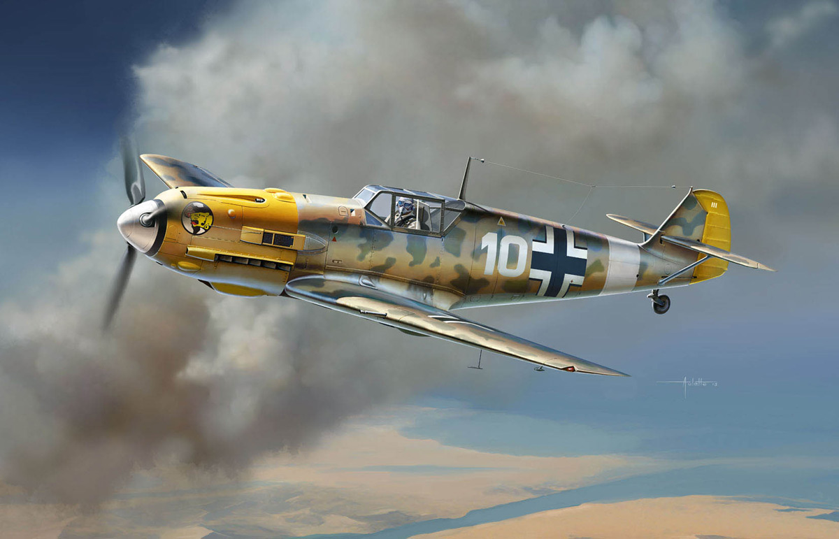 Сۥӡ 1/32 WW.II ɥĶ åߥå Bf109E-7 Trop (Ǯӻ) - ɥĤ