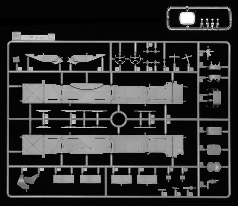 Сۥӡ 1/35 ꥫΦ M48A3 ѥåȥ - ɥĤ