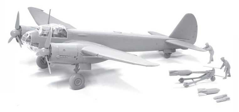 Сۥӡ 1/48 WW.II ɥĶ Ju88A-4 ͥܥޡ w/ɥ롼å