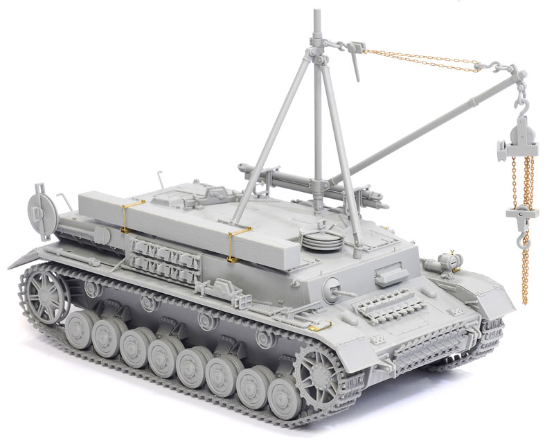 cyber-hobby 1/35 Sd.Kfz.164 Bergepanzerwagen IV (Smart Kit)