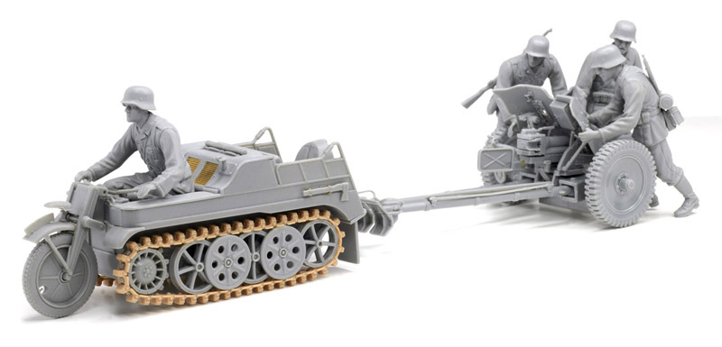 Сۥӡ 1/35 WW.II ɥķ åƥ󥯥顼ȸ&3.7cm PaK 36 w/ե奢