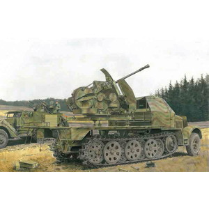 ɥ饴ܥե 1/35 ɥķ Sd.Kfz.7/2 8tϡեȥå 3.7cmжˤFlaK43ܷ