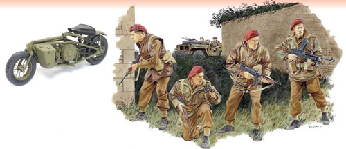 Сۥӡ1/35 WW.II ꥹ 2SASϢw/Хѥƥ 1944ǯ ե - ɥĤ