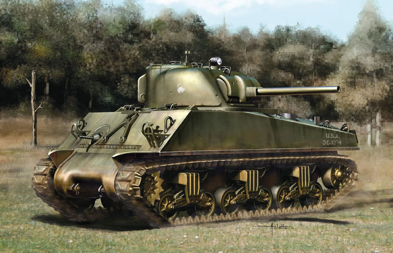 Сۥӡ 1/35 WW.II ꥫΦ M4A3㡼ޥ 75mmˤ 衼å - ɥĤ