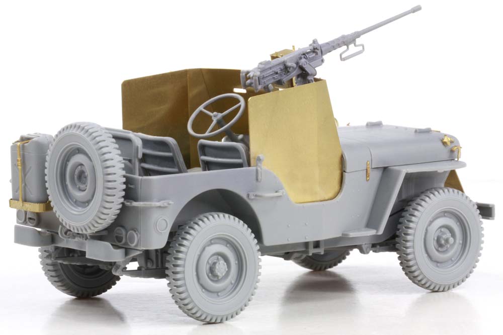 Сۥӡ 1/35 WW.II ꥫΦ 1/4ȥ 4x4 ü w/С50 - ɥĤ