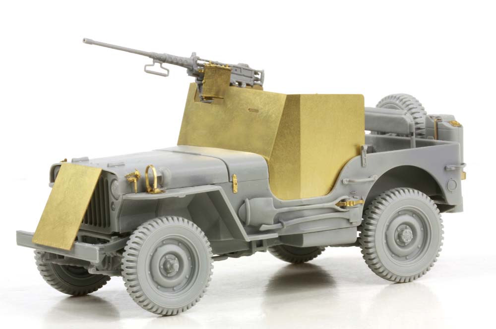 Сۥӡ 1/35 WW.II ꥫΦ 1/4ȥ 4x4 ü w/С50