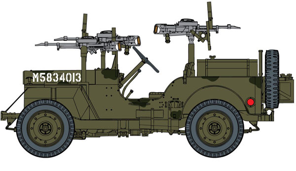 Сۥӡ 1/35 WW.II ꥹ SAS 4x4 Ѽ 衼å +2SASϢʼե奢