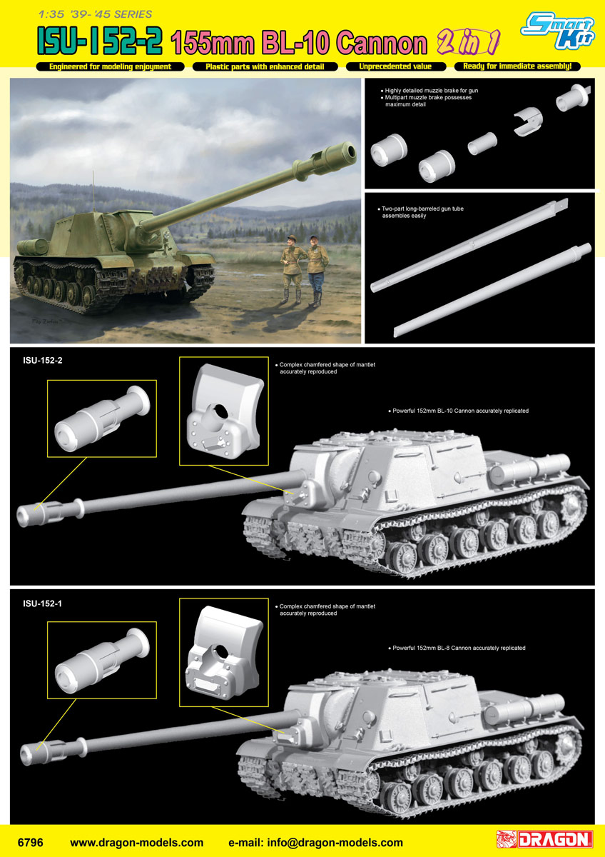 Сۥӡ 1/35 ӥȷ ͷˤ ISU-152-2 BL-10