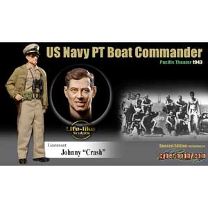 cyber-hobby 1/6 Lieutenant Johnny Crash US Navy PT Boat Command
