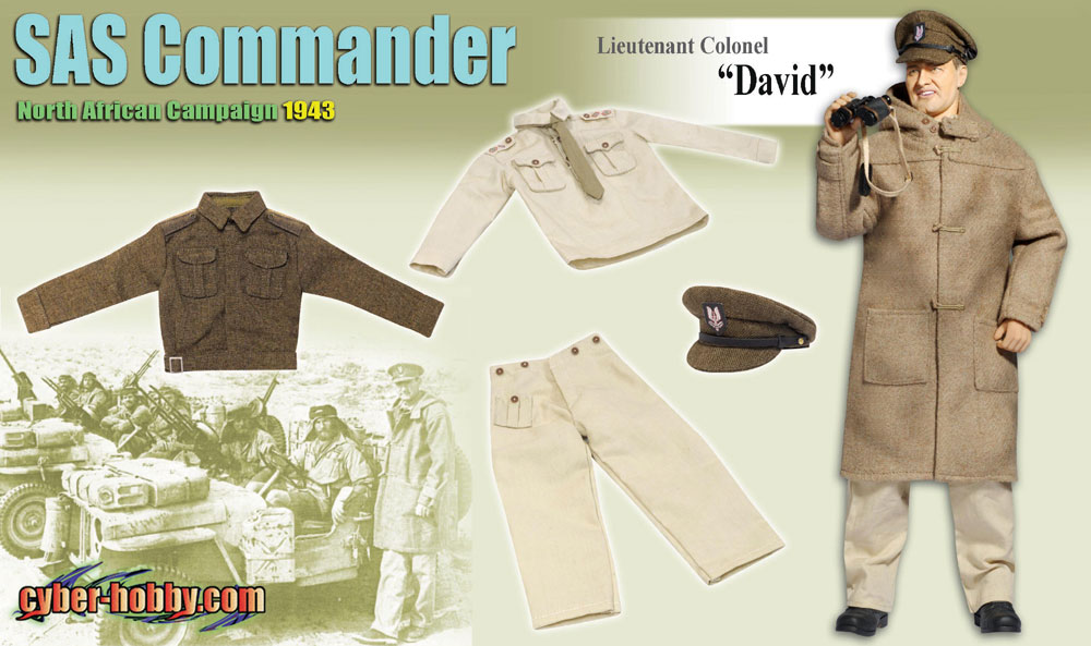 cyber-hobby 1/6 WW.II Lieutenant Colonel"David"