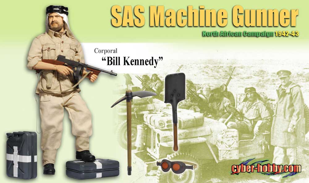 cyber-hobby 1/6 SAS Machine Gunner =Bill Kennedy=