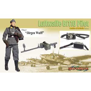 cyber-hobby 1/6 Flieger "Jurgen Wulff" Luftwaffe Bf110 Pilot