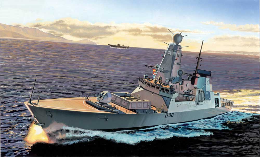 cyber-hobby 1/700 HMS Daring Type 45 Destroyer