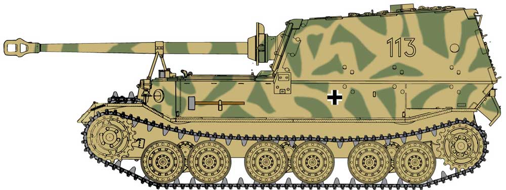 cyber-hobby 1/72 German Sd. Kfz.184 Ferdinand vs Soviet T-34/76