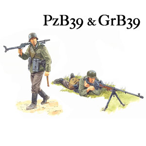 サイバーホビー 1/6 WW.II ドイツ軍 対戦車ライフル PzB39&GrB39