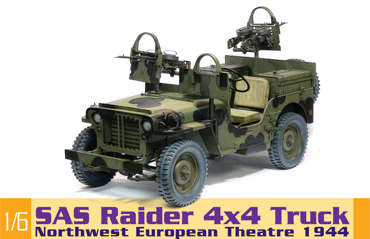 Сۥӡ 1/6 WW.II ꥹ SAS 4x4 Ѽ 衼å - ɥĤ