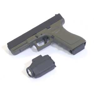 cyber-hobby 1/3 G-17 w/Tactical Light (Olive Drab)