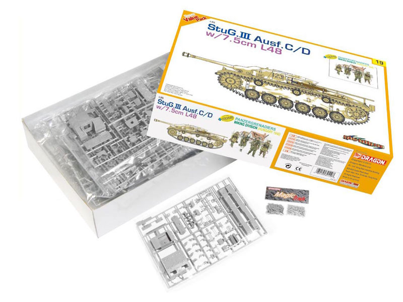 cyber-hobby 1/35 StuG. III Ausf.C/D w/7.5cm L48