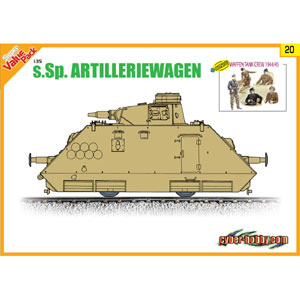 cyber-hobby 1/35 s.Sp.Artilleriewagen w/Waffen Tank Crew