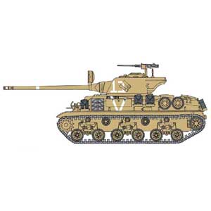 cyber-hobby 1/35 Israeli M50 Super Sherman+ Israeli Paratroopers