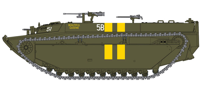 Сۥӡ 1/35 WW.II ꥫʼ LVT-4 "Хåե" w/ꥫʼ