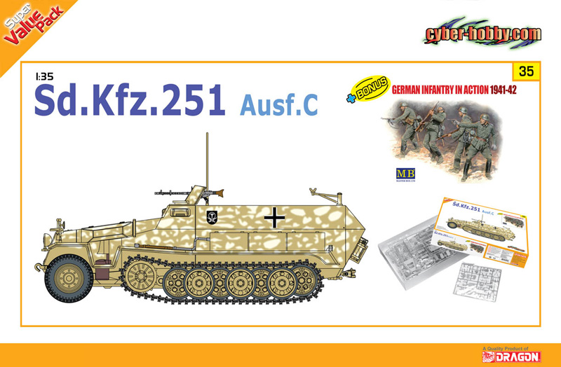 Сۥӡ 1/35 WW.IIɥķ Sd.Kfz.251 C ʼ͢ w/ɥķ ʼ 1941-1942