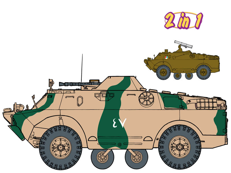 Сۥӡ 1/35 ӥȷ 廡֡BRDM-2/3 w/ӥȷ ʼե奢