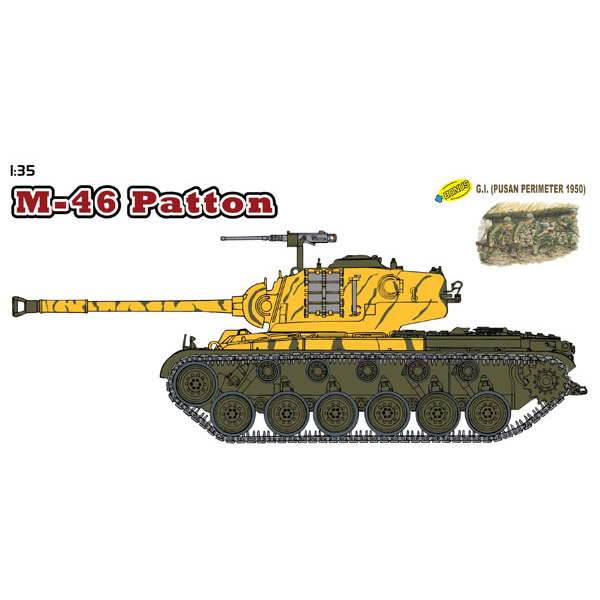 Сۥӡ 1/35 ꥫΦ M46ѥåȥ +G.I.(1950ǯɱҶ)ե奢4Υå