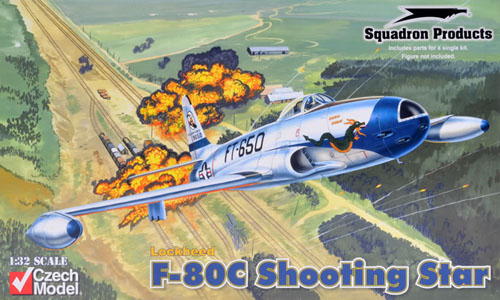 チェックモデル 1/32 アメリカ空軍 F-80C シューティングスター