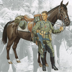 ドラゴン 1/16 WW.II ドイツ国防軍 騎兵&軍馬 [DR1619] - 3,520円