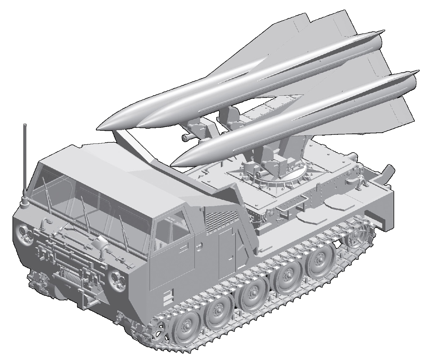 ドラゴン 1/35 アメリカ軍 M727ホークミサイル自走型発射機 [DR3583  