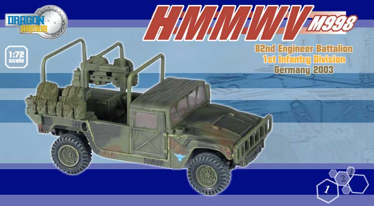 DragonArmor 1/72 HMMWV M998 "Cargo Truck"