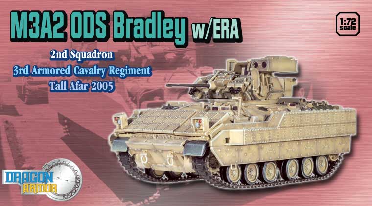 DragonArmor 1/72 M3A2 ODS (Operation Desert Storm) Bradley w/ERA