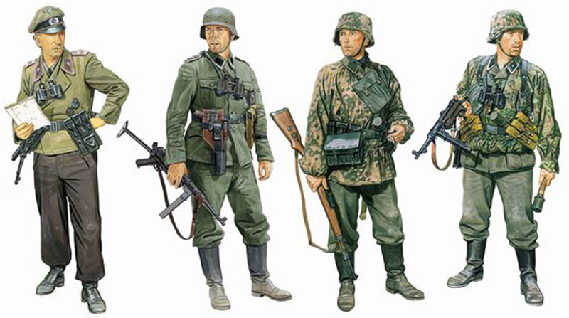 ɥ饴 1/35 WW.II ɥƱ ʼ ʥե奢4Υåȡ - ɥĤ