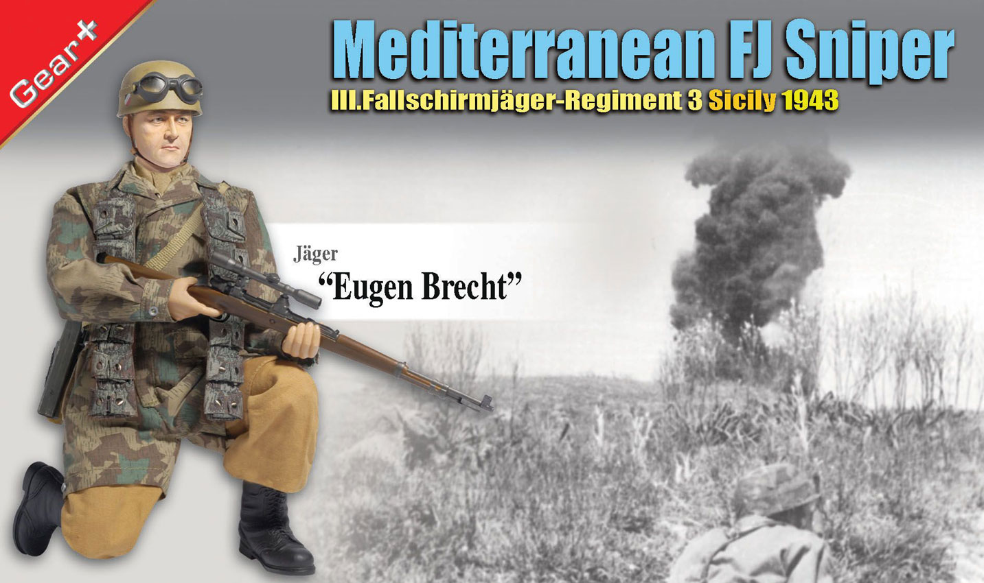 Dragon 1/6 "Eugene Brecht" (Jager) - Mediterranean FJ Sniper