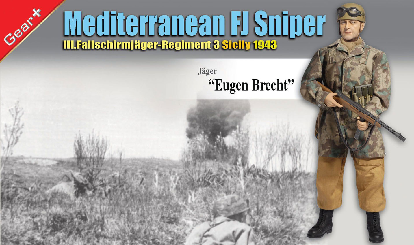 Dragon 1/6 "Eugene Brecht" (Jager) - Mediterranean FJ Sniper